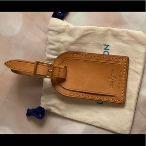 💯Authentic Louis Vuitton Large Luggage tag